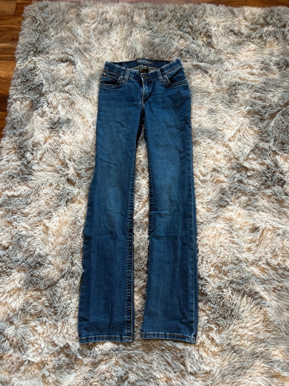 Wrangler Dark Blue Flare Jeans
